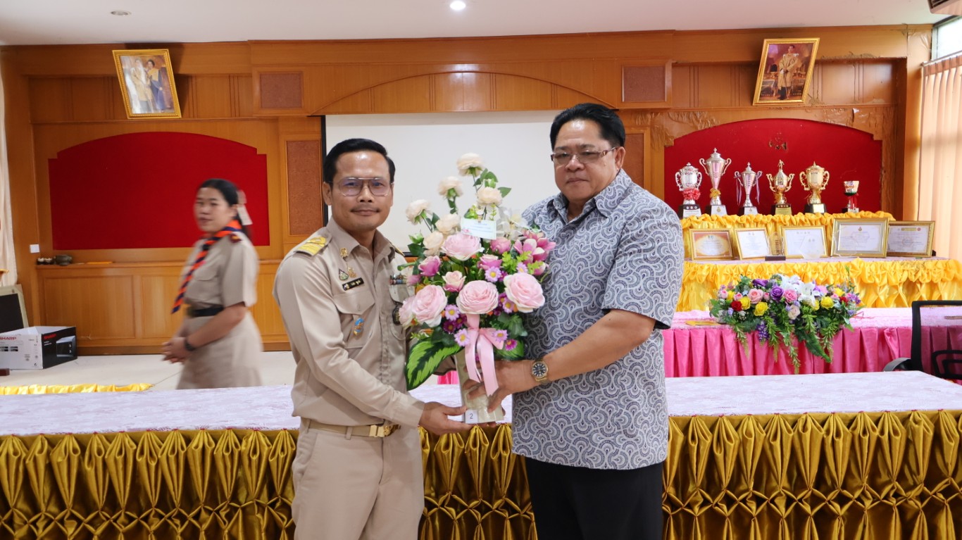 วันที่ 16 กรกฎาคม 2568 โรงเรียนภักดีชุมพลวิทยา ให้การต้อนรับ  นายวันชัย พูนชัย เนื่องในโอกาสย้ายมาดำรงตำแหน่ง รองผู้อำนวยการโรงเรียนภักดีชุมพลวิทยา
